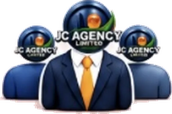 Team illustration representing the JC Agency Limited team